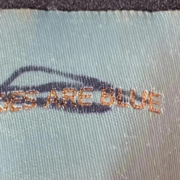 SKIES ARE BLUE WO SIZE 6 BLACK DRESS FLORAL EMBROIDERED HEART DESIGN BELL SLEEVE - Picture 9 of 14